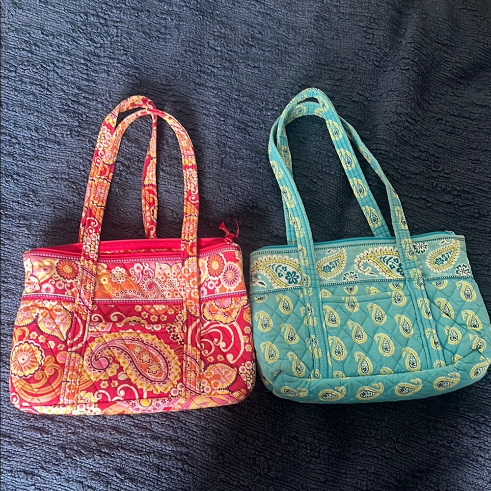 Vera Bradley Tote Bag Set